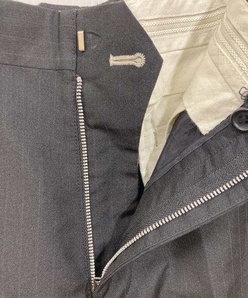 COMME des GARCONS HOMME DEUX（コムデギャルソン オム ドゥ）COMME des GARCONS HOMME DEUX (コムデギャルソン オム ドゥ) シャドーストライプスラックスパンツ ブラック サイズ:Mの古着・服飾アイテム