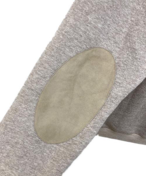 Maison Martin Margiela（メゾンマルタンマルジェラ）Maison Martin Margiela (メゾンマルタンマルジェラ) エルボーパッチスウェット ブラウン サイズ:46の古着・服飾アイテム