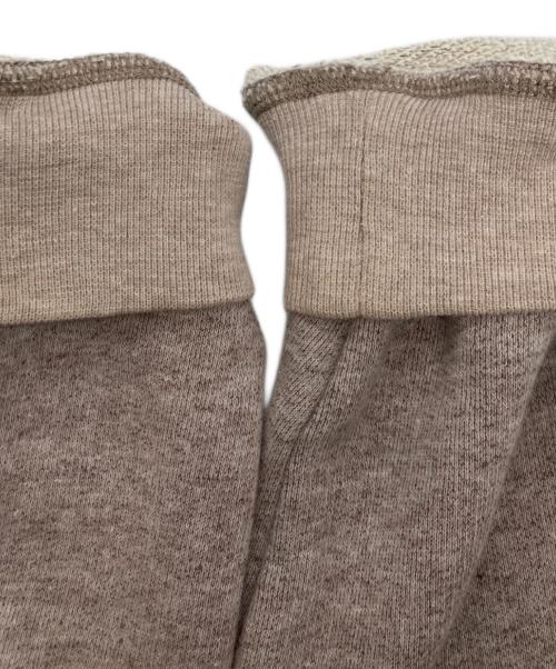 Maison Martin Margiela（メゾンマルタンマルジェラ）Maison Martin Margiela (メゾンマルタンマルジェラ) エルボーパッチスウェット ブラウン サイズ:46の古着・服飾アイテム