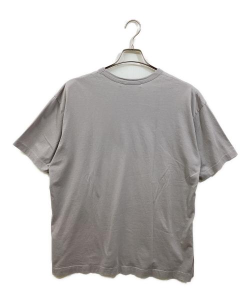 COMME des GARCONS SHIRT（コムデギャルソンシャツ）COMME des GARCONS SHIRT (コムデギャルソンシャツ) Cotton Jersey Plain CDG SHIRT Black Logo at Front S/S TEE グレー サイズ:Sの古着・服飾アイテム