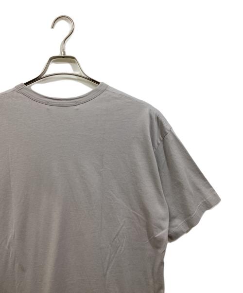 COMME des GARCONS SHIRT（コムデギャルソンシャツ）COMME des GARCONS SHIRT (コムデギャルソンシャツ) Cotton Jersey Plain CDG SHIRT Black Logo at Front S/S TEE グレー サイズ:Sの古着・服飾アイテム