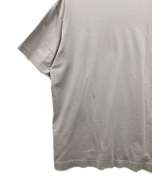 COMME des GARCONS SHIRT（コムデギャルソンシャツ）COMME des GARCONS SHIRT (コムデギャルソンシャツ) Cotton Jersey Plain CDG SHIRT Black Logo at Front S/S TEE グレー サイズ:Sの古着・服飾アイテム