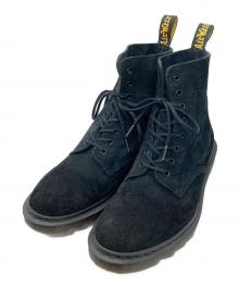 Dr.Martens（ドクターマーチン）の古着「8ホールスエードブーツ」｜ブラック