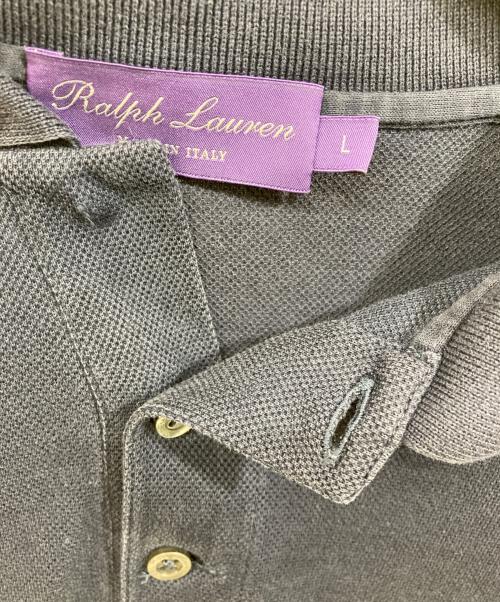 RALPH LAUREN Purple Label（ラルフ ローレン パープル レーベル）RALPH LAUREN Purple Label (ラルフ ローレン パープル レーベル) ポロシャツ ネイビー サイズ:Lの古着・服飾アイテム