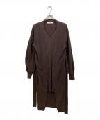 HER LIP TOハーリップトゥ）の古着「Chester Multi-Way Knit Dress」｜ブラウン