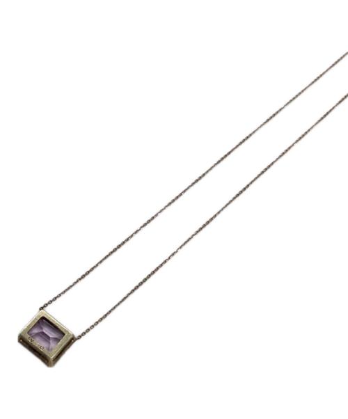 HER LIP TO（ハーリップトゥ）HER LIP TO (ハーリップトゥ) Self-Love Necklace amethyst ゴールドの古着・服飾アイテム