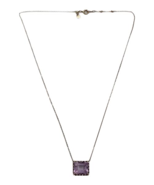 HER LIP TO（ハーリップトゥ）HER LIP TO (ハーリップトゥ) Self-Love Necklace amethyst ゴールドの古着・服飾アイテム