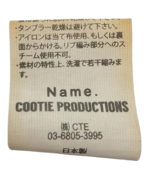 Name.（ネーム）Name. (ネーム) COOTIE PRODUCTIONS (クーティープロダクツ) カットソー ブラック サイズ:Lの古着・服飾アイテム