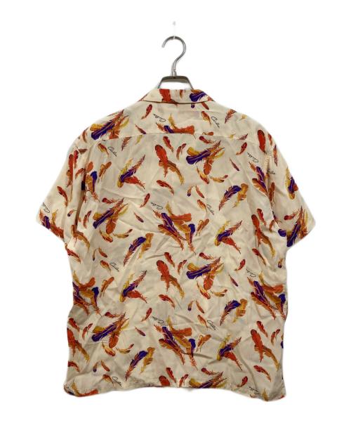 CALEE（キャリー）CALEE (キャリー) オープンカラーシャツ ベージュ サイズ:Mの古着・服飾アイテム