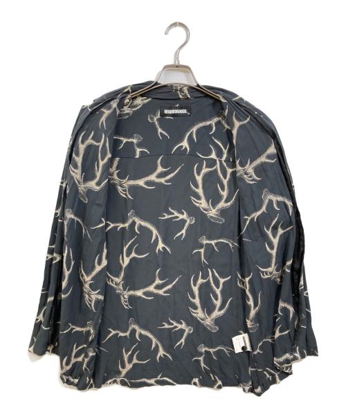 NEIGHBORHOOD（ネイバーフッド）NEIGHBORHOOD (ネイバーフッド) HORN / R-SHIRT. SS グレー サイズ:Mの古着・服飾アイテム