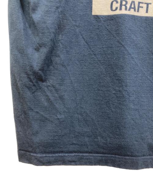 NEIGHBORHOOD（ネイバーフッド）NEIGHBORHOOD (ネイバーフッド) プリントTシャツ ネイビー サイズ:Lの古着・服飾アイテム