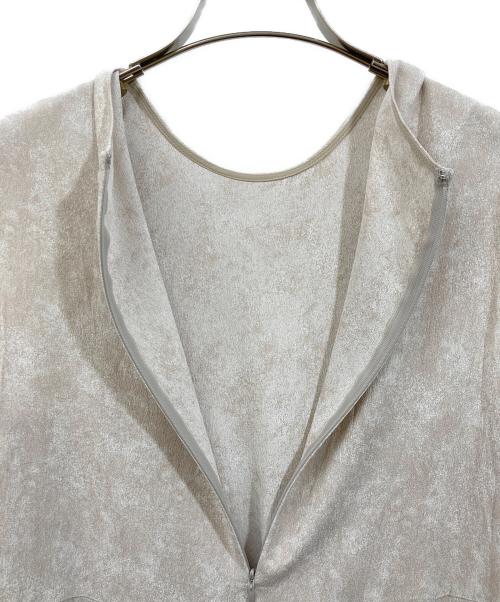 STEVEN ALAN（スティーブンアラン）STEVEN ALAN (スティーブンアラン) JACQUARD FLARE DRESS ベージュ サイズ:Mの古着・服飾アイテム