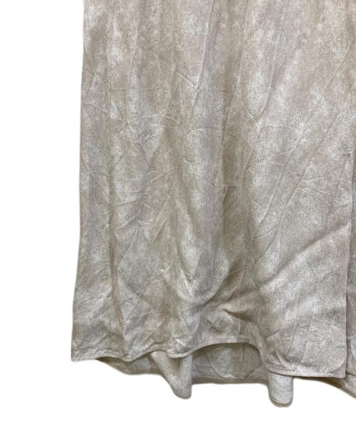 STEVEN ALAN（スティーブンアラン）STEVEN ALAN (スティーブンアラン) JACQUARD FLARE DRESS ベージュ サイズ:Mの古着・服飾アイテム