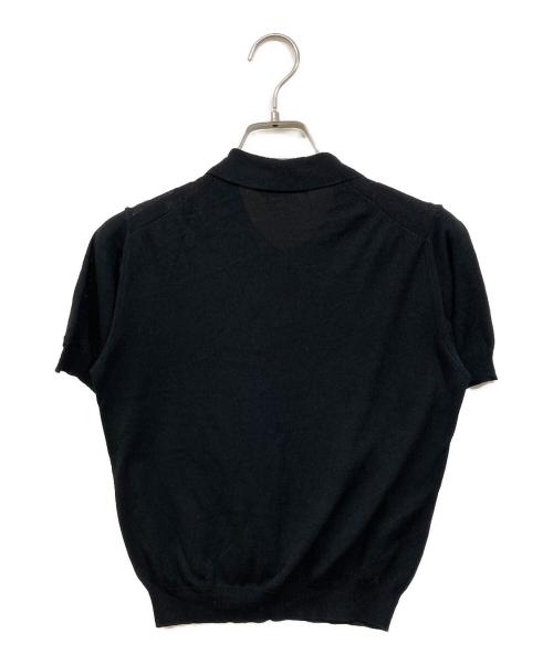 DOLCE & GABBANA（ドルチェ＆ガッバーナ）DOLCE & GABBANA (ドルチェ＆ガッバーナ) ポロシャツ ブラック サイズ:Lの古着・服飾アイテム
