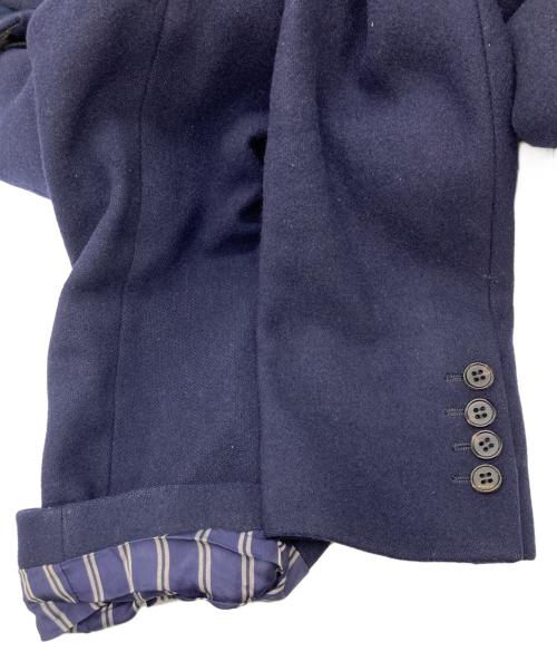 JOHN LAWRENCE SULLIVAN（ジョン ローレンス サリバン）JOHN LAWRENCE SULLIVAN (ジョン ローレンス サリバン) チェスターコート ネイビー サイズ:SIZE Sの古着・服飾アイテム