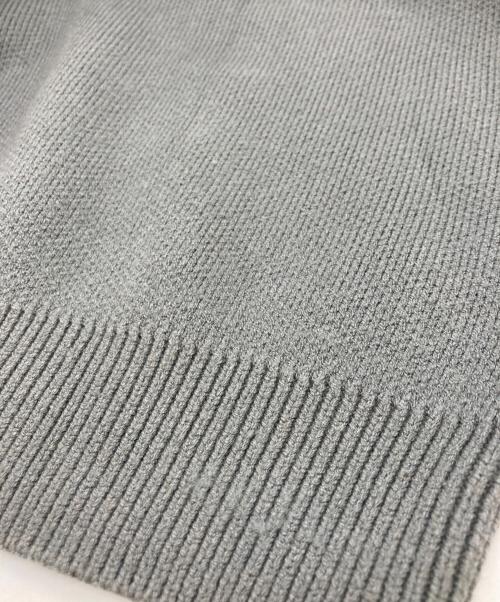 regleam（リグリーム）regleam (リグリーム) エンボスロゴニット グレー サイズ:FREEの古着・服飾アイテム