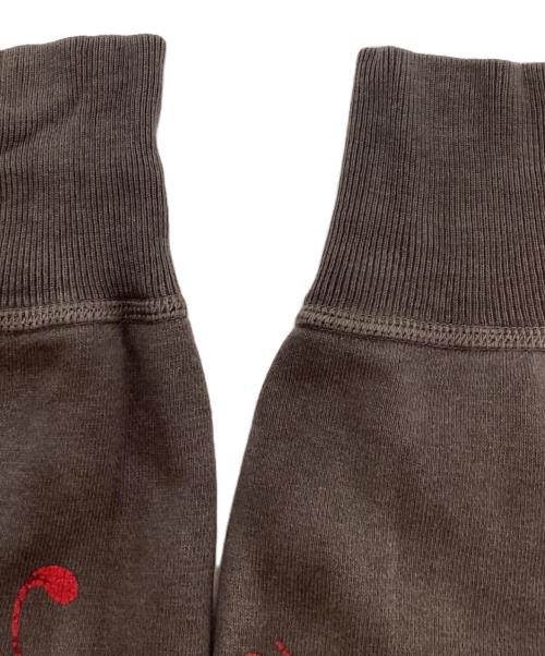 SAINT MICHAEL（セントマイケル）SAINT MICHAEL (セントマイケル) 空山基スウェット ブラウン サイズ:XLの古着・服飾アイテム