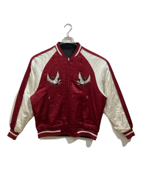 TIGHTBOOTH PRODUCTION（タイトブースプロダクション）TIGHTBOOTH PRODUCTION (タイトブースプロダクション) リバーシブルブルゾン ブラック×レッド サイズ:Lの古着・服飾アイテム