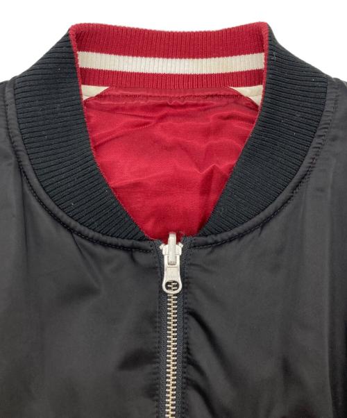 TIGHTBOOTH PRODUCTION（タイトブースプロダクション）TIGHTBOOTH PRODUCTION (タイトブースプロダクション) リバーシブルブルゾン ブラック×レッド サイズ:Lの古着・服飾アイテム