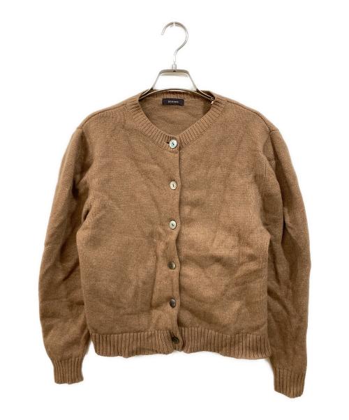 anuans（アニュアンス）anuans (アニュアンス) ウールカポックニットセット ブラウン サイズ:SIZE Sの古着・服飾アイテム