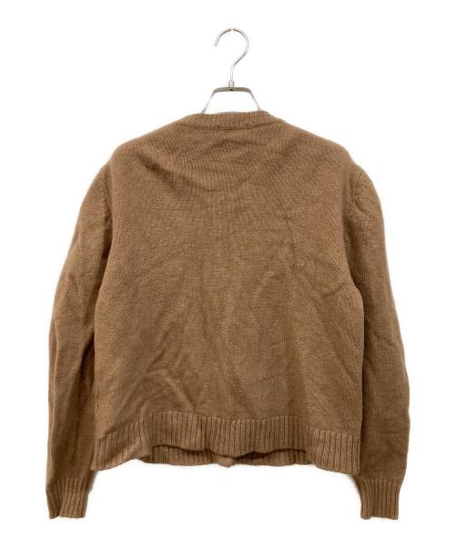 anuans（アニュアンス）anuans (アニュアンス) ウールカポックニットセット ブラウン サイズ:SIZE Sの古着・服飾アイテム