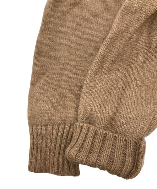 anuans（アニュアンス）anuans (アニュアンス) ウールカポックニットセット ブラウン サイズ:SIZE Sの古着・服飾アイテム