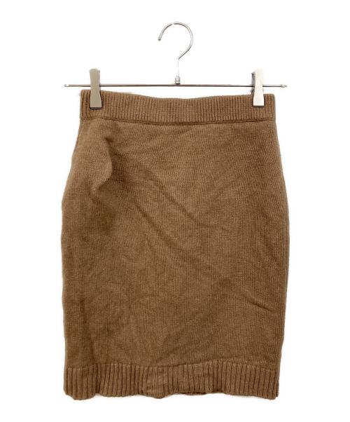 anuans（アニュアンス）anuans (アニュアンス) ウールカポックニットセット ブラウン サイズ:SIZE Sの古着・服飾アイテム