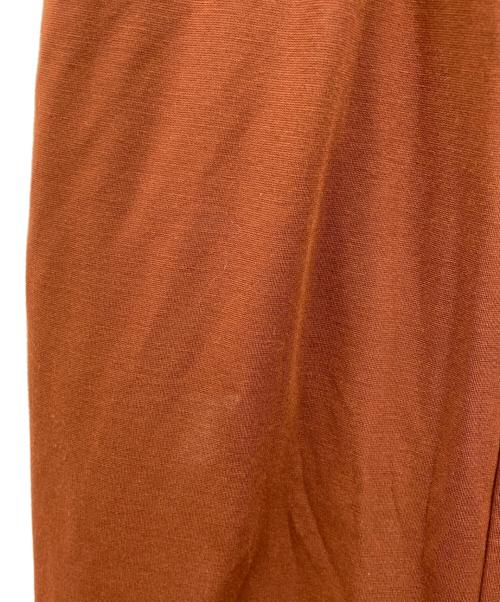 anuans（アニュアンス）anuans (アニュアンス) ワンショルダードレープカットワンピース ブラウン サイズ:Sの古着・服飾アイテム