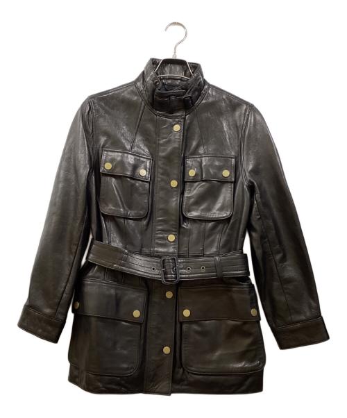 BANANA REPUBLIC（バナナリパブリック）BANANA REPUBLIC (バナナリパブリック) レザーコート ブラック サイズ:Mの古着・服飾アイテム