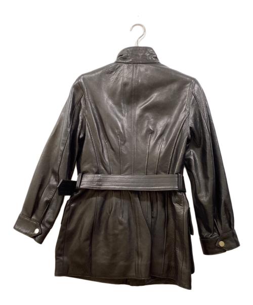 BANANA REPUBLIC（バナナリパブリック）BANANA REPUBLIC (バナナリパブリック) レザーコート ブラック サイズ:Mの古着・服飾アイテム