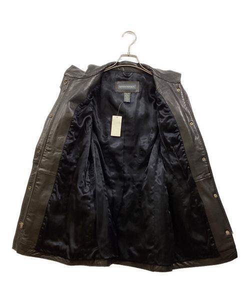 BANANA REPUBLIC（バナナリパブリック）BANANA REPUBLIC (バナナリパブリック) レザーコート ブラック サイズ:Mの古着・服飾アイテム