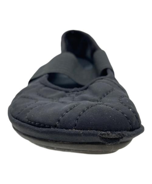 CAMPER（カンペール）CAMPER (カンペール) キルティングフラットシューズ ブラック サイズ:24cmの古着・服飾アイテム