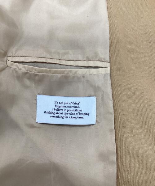 OHOTORO（オオトロ）OHOTORO (オオトロ) Firenze Trench Coat ベージュ サイズ:Freeの古着・服飾アイテム