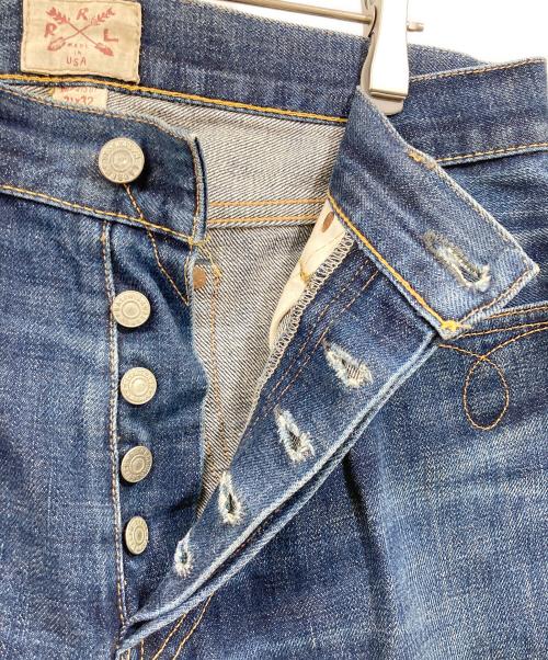 RRL（ダブルアールエル）RRL (ダブルアールエル) SLIM BOOT RIGID デニムパンツ インディゴ サイズ:SIZE 31の古着・服飾アイテム