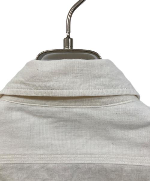 SUGAR CANE（シュガーケーン）SUGAR CANE (シュガーケーン) WHITE CHAMBRAY WORK SHIRT アイボリー サイズ:Lの古着・服飾アイテム