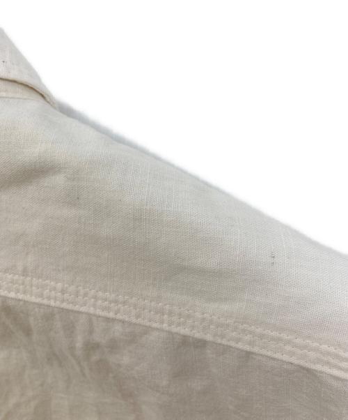 SUGAR CANE（シュガーケーン）SUGAR CANE (シュガーケーン) WHITE CHAMBRAY WORK SHIRT アイボリー サイズ:Lの古着・服飾アイテム