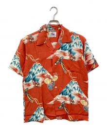 Duke Kahanamoku（デュークカハナモク）の古着「アロハシャツ」｜レッド