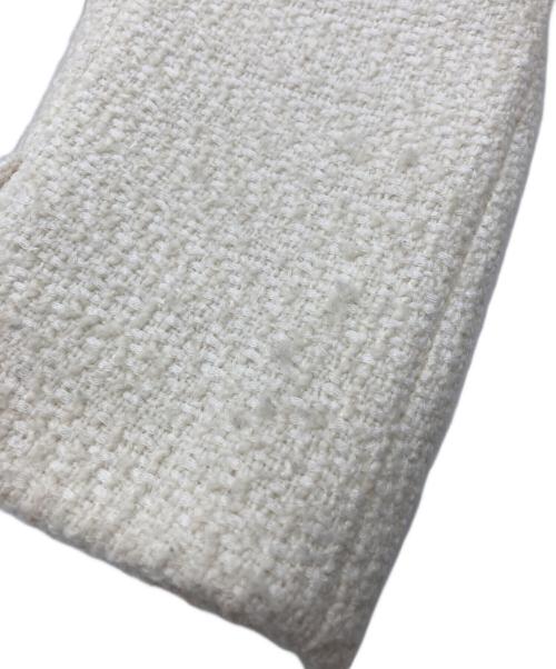 Rirandture（リランドチュール）Rirandture (リランドチュール) ツイードクロップドジャケット ホワイト サイズ:SIZE Sの古着・服飾アイテム