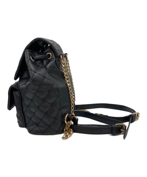 darich（ダーリッチ）darich (ダーリッチ) キルティングリュック ブラックの古着・服飾アイテム