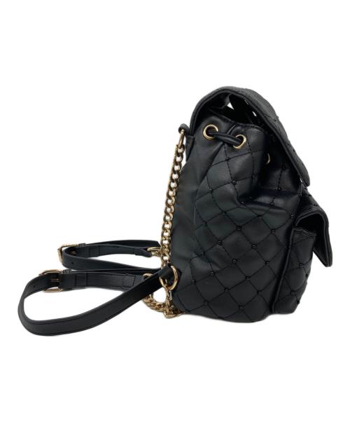 darich（ダーリッチ）darich (ダーリッチ) キルティングリュック ブラックの古着・服飾アイテム