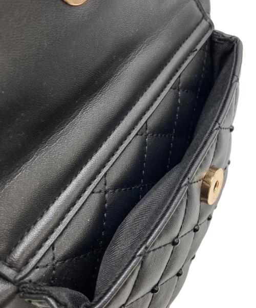 darich（ダーリッチ）darich (ダーリッチ) キルティングリュック ブラックの古着・服飾アイテム