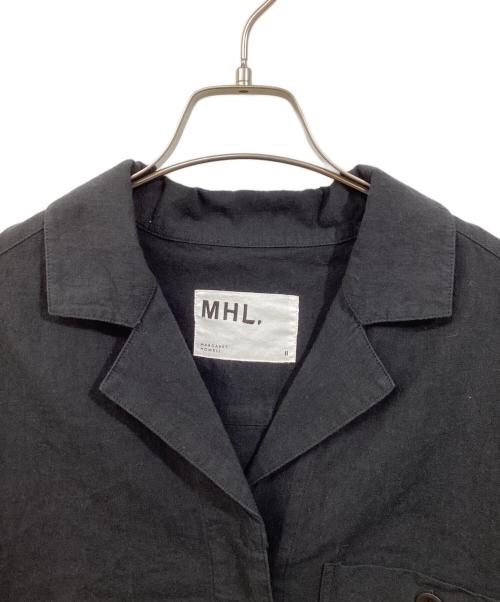 MHL（エムエイチエル）MHL (エムエイチエル) 半袖シャツ ブラック サイズ:Mの古着・服飾アイテム