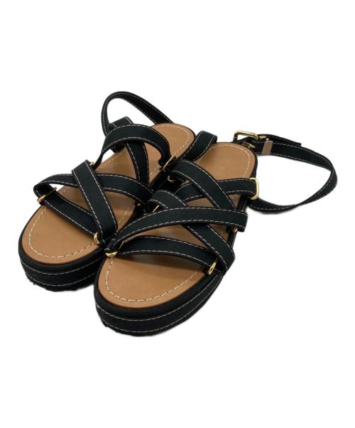 MARNI（マルニ）MARNI (マルニ) サンダル ブラック サイズ:SIZE 38の古着・服飾アイテム