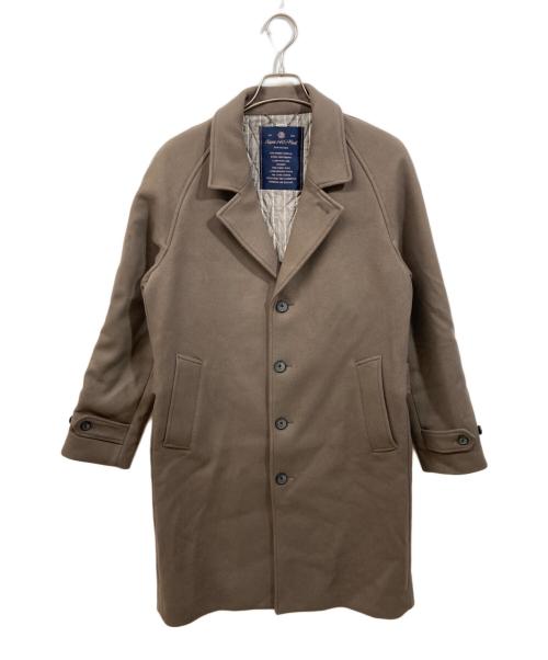 nano・universe（ナノ・ユニバース）nano・universe (ナノ・ユニバース) THERMOLITEチェスターコート ブラウン サイズ:SIZE Mの古着・服飾アイテム