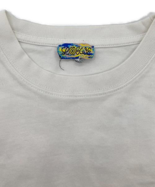 LOEWE（ロエベ）LOEWE (ロエベ) バックプリントTシャツ ホワイト サイズ:Sの古着・服飾アイテム