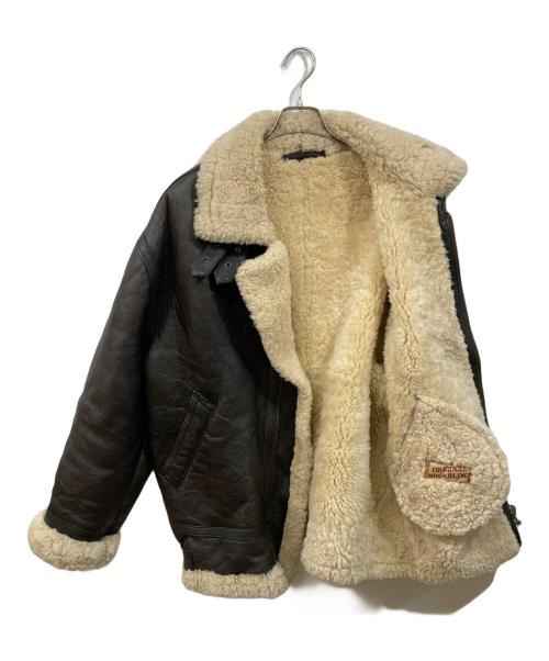 ORIGINAL SHEARLING（オリジナルシアリング）original shearling (オリジナルシアリング) ムートンジャケット ブラック サイズ:Mの古着・服飾アイテム