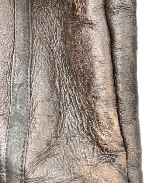 ORIGINAL SHEARLING（オリジナルシアリング）original shearling (オリジナルシアリング) ムートンジャケット ブラック サイズ:Mの古着・服飾アイテム