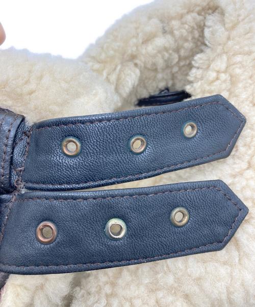 ORIGINAL SHEARLING（オリジナルシアリング）original shearling (オリジナルシアリング) ムートンジャケット ブラック サイズ:Mの古着・服飾アイテム