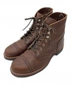 RED WINGレッドウィング）の古着「Iron Ranger」｜ブラウン