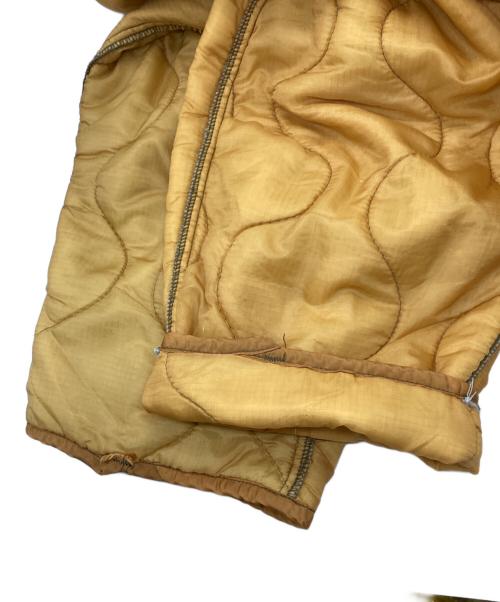 US ARMY（ユーエスアーミー）US ARMY (ユーエスアーミー) M-65ライナー イエロー サイズ:Mの古着・服飾アイテム